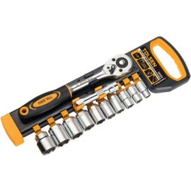 Tolsen Набір торцевих головок Профі, 3/8", 12шт, CrV