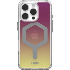 UAG Чохол для iPhone 16 Pro, Plyo Magsafe LE, Maroon/Yellow Ombre