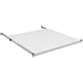 ZPAS Полиця 19", 0.5U, глибина 550 мм, кріплення 550-650 мм, 70кг максимально, сіра