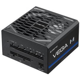 Chieftec Блок живлення Vega M (850W), >90%, 80+ Gold, 135мм FDB, 1xMB 24pin(20+4), 2xCPU 8pin(4+4), 3xMolex, 6xSATA, 4xPCIe 8pin(6+2), 1xPCIe GEN5 16pin, Fully Modular