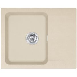 Franke Мийка кухонна Orion OID тектонайт, прямокут., з крилом, 620х500х180мм, чаша - 1, врізна, бежевий