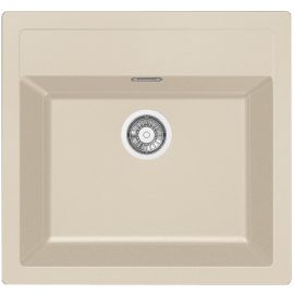 Franke Мийка кухонна Sirius тектонайт, прямокут., без крила, 560х530х200мм, чаша - 1, врізна, бежевий