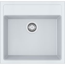 Franke Мийка кухонна Sirius тектонайт, прямокут., без крила, 560х530х200мм, чаша - 1, врізна, білий