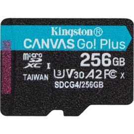 Kingston Карта пам'яті microSD 256GB C10 UHS-I U3 A2 V30 R200/W160MB/s