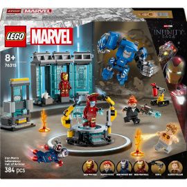 LEGO Конструктор Super Heroes Лабораторія Залізної Людини: зал обладунків