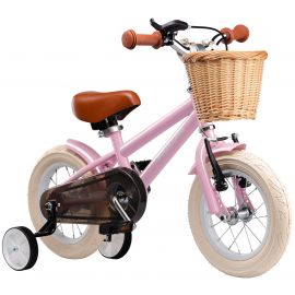 Miqilong Дитячий велосипед RM 16" рожевий