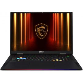 MSI Ноутбук Raider 18 HX AI A2XWJG-404UA 18" UHD+ mini LED 120Hz, Intel Ultra 9 285HX_24C_24T, 64GB, F2TB, NVD5090-24, W11, чорний