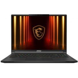 MSI Ноутбук Stealth A16 AI+ A3XWJG-084XUAC 16" QHD+ 240Hz OLED, Ryzen AI 9 HX 370_12C_24T, 32GB, F1TB, NVD5090-24, DOS, чорний