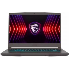 MSI Ноутбук Thin 15 B13UC 15.6 FHD, Intel i7-13620H, 16GB, F1TB, NVD3050-4, DOS, чорний