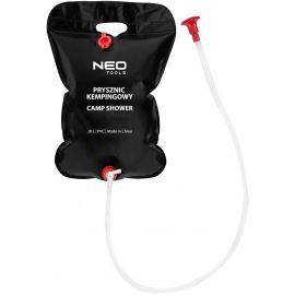 Neo Tools Душ кемпінговий, ПВХ, 20л, чорний, 0.3 кг
