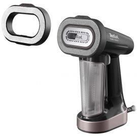 Tefal Відпарювач компактний Pure Force 3в1, 1800Вт, 180мл, постійна пара - 35гр, керам. підошва, чорно-рожевий