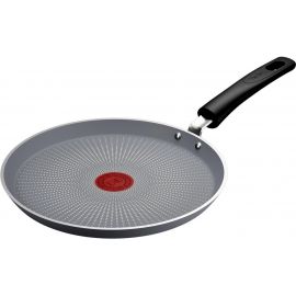 Tefal Сковорода для млинців Halo, 25см, алюміній, бакеліт, сірий