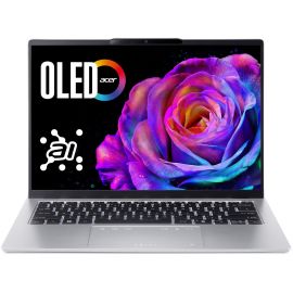 Acer Ноутбук Swift Go 14 SFG14-74 14" WUXGA OLED, Intel U7-255H, 16GB, F1TB, UMA, Win11, сріблястий