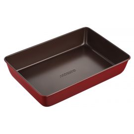 ARDESTO Форма для випікання Golden Brown, 34.5х24х6см, вуглецева сталь, прямокутна, коричнево-червоний