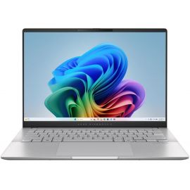ASUS Ноутбук Vivobook S 14 M5406NA-QD080 14" WUXGA OLED, AMD R5-7535HS, 16GB, F512GB, UMA, NoOS, Сріблястий