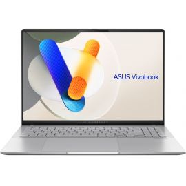ASUS Ноутбук Vivobook S 16 M5606KA-RI014 16" 3K OLED, AMD AI 5 340, 16GB, F1TB, UMA, NoOS, Сріблястий