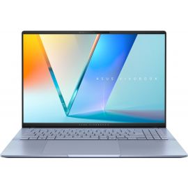 ASUS Ноутбук Vivobook S 16 S5606CA-RI142W 16" 3K OLED, Intel Ultra 7 255H, 32GB, F1TB, UMA, Win11, Блакитний