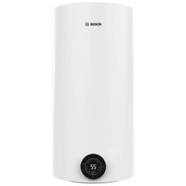Bosch Водонагрівач електр. круглий Tronic 4000T, 100л, 2кВт, сухий тен, вертикальний монтаж, електр. кер-ння, B, білий