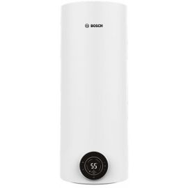 Bosch Водонагрівач електр. круглий слім Tronic 4000T, 50л, 1,5кВт, сухий тен, вертикальний монтаж, електр. кер-ння, B, білий