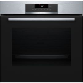 Bosch Духова шафа Bosch електрична, 71л, A+, дисплей, конвекція, піроліз, телескопічні направляючі, нержавійка