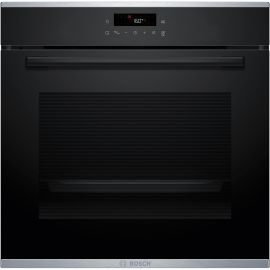 Bosch Духова шафа Bosch електрична, 71л, A+, дисплей, конвекція, піроліз, телескопічні направляючі, чорний