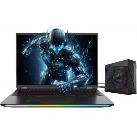 Dream Machines Ноутбук RX5080-16 16WQXGA, Intel U9-275HX, 32GB, F2TB, NVD5080-16, DOS, чорний