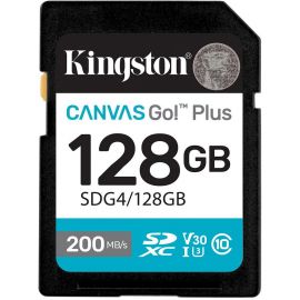 Kingston Карта пам'яті Kingston SD 128GB C10 UHS-I U3 V30 R200MB/s