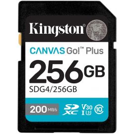 Kingston Карта пам'яті Kingston SD 256GB C10 UHS-I U3 V30 R200/W160MB/s