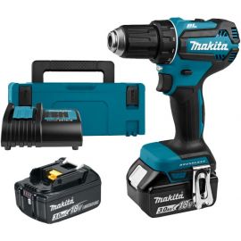 Makita Шурупокрут-дриль акумуляторний DDF485SFJ 18B 1х3А·год 27-50Нм 0-500·0-1900 об·хв кейс 1.7кг