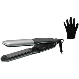 Rowenta Випрямляч Thermostyle, темп.режимів-5, 150-230С, дисплей, іонізація, кераміка, титан, чорно-сірий
