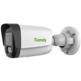 Tiandy Камера IP TC-C38WQ Spec:I5W/E/Y/2.8mm/V4.2, 8MP, EW, Color Maker Bullet, 2.8mm, f/1.6, LED15m, IR50m, DC12V, PoE, IP67, Speaker