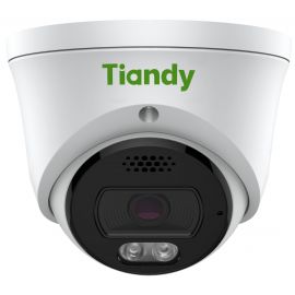 Tiandy Камера IP TC-C38XQ Spec:I3W/E/Y/2.8mm/V4.2, 8MP, EW, Color Maker Turret, 2.8mm, f/1.6, LED15m, IR30m, DC12V, PoE, IP66, Speaker