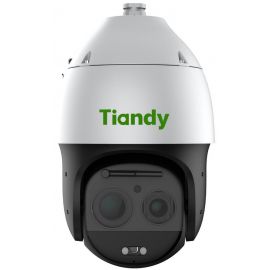 Tiandy Камера IP TC-H388M Spec:44X/IL/E++/A, 8MP, PTZ Super Starlight IR Laser AEW AI, 44x, 5.7-250mm, f/1.6-4.94, Lazer500m, LED30m, IR300m, DC36V, PoE, IP66
