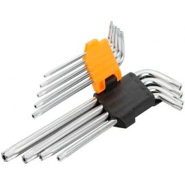 Tolsen Ключі шестигранні, набір 9шт, TORX10-50, CrV