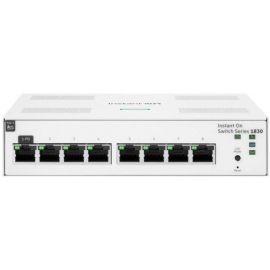 HPE Комутатор Aruba Instant On 1830 8G Switch, 8xGE, LT Warranty