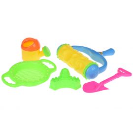 Same Toy Набір для гри з піском із Валиком (жовтий) 5 шт.