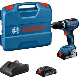 Bosch Шурупокрут-дриль акумуляторний GSB 18V-65 18В 2х2А·год 31·65Нм 0-2100об·хв ЗП GAL18V-20 кейс 1.12кг