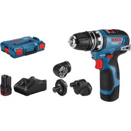 Bosch Шурупокрут-дриль акумуляторний GSR 12V-35 FC 18В 2х3.0А·год 20·350Нм 0·1750об·хв кейс L-Boxx 2.1кг