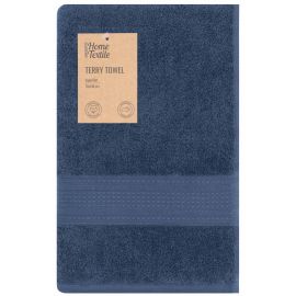 ARDESTO Рушник махровий SuperSoft 70х140см, 100% бавовна, синій
