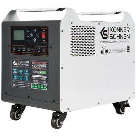 Könner & Söhnen Портативна електростанція KS 2500PS, 2500Вт, 2560 Вт·год, LifePo4, 31кг