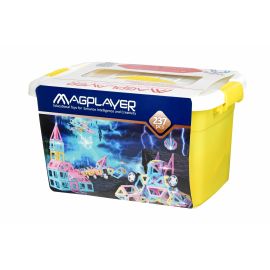 MagPlayer Конструктор магнітний набір бокс 237 ел. (MPT2-237)