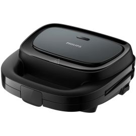 Philips Вафельниця Series 3000 750Вт, антипригарне покриття, корпус-пластик, чорний