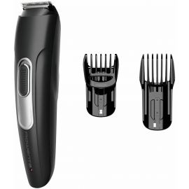 Rowenta Тример Stylis Easy, для бороди і вусів, мережа+акум., насадок-2, сталь, чорний