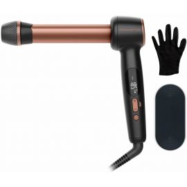 Rowenta Стайлер Twist Curl, автоматичний, темп.режимів-4, 150C–210С, кераміка, рукавича та термопідкладка, чорно-золотий