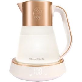 Russell Hobbs Електрочайник Calm, 1.7л, скло, біло-мідний