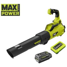 Ryobi Повітродув садовий акумуляторний Max Power RY36BLXA-140P 36В акб 1х4А·год ЗП 176км/год 3.5кг