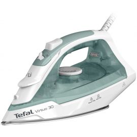 Tefal Праска Virtuo 30, 2000Вт, 240мл, паровий удар -120гр, постійна пара - 27гр, керам. підошва, біло-зелений