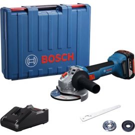 Шліфмашина кутова акумуляторна Bosch GWS 18V-8 125мм 18В 1x4А·год 0-11000об·хв 1.6кг кейс ЗП  GAL 18V-40