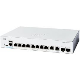 Комутатор Cisco Catalyst 1300 8xGE, Ext PS, 2x1G Combo