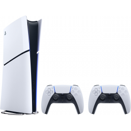 Ігрова консоль PlayStation 5 Slim Digital Edition (2 геймпади Dualsense)